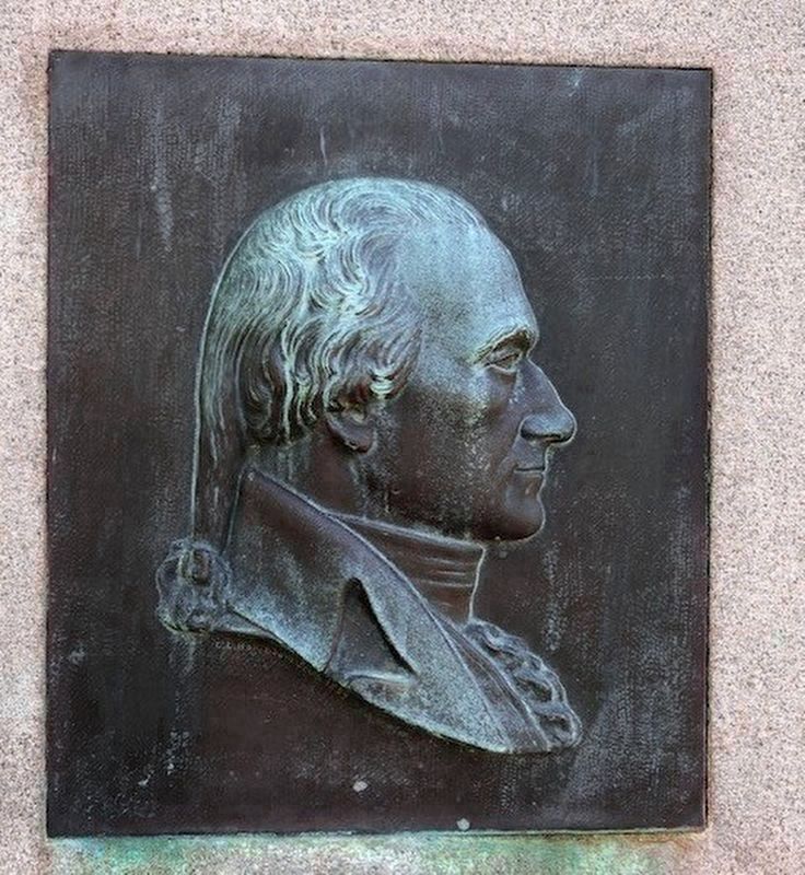 Bronze Bas-Relief of Alexander Hamilton’s Profile. Click for full size. Bronze Bas-Relief of Alexander Hamilton’s Profile image. Click for full size.