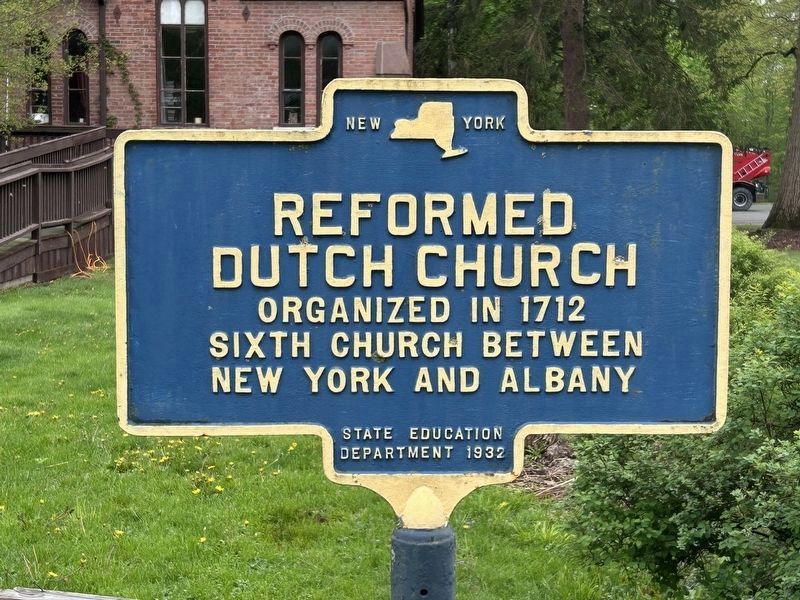 Reformed Dutch Church Marker image. Click for full size.