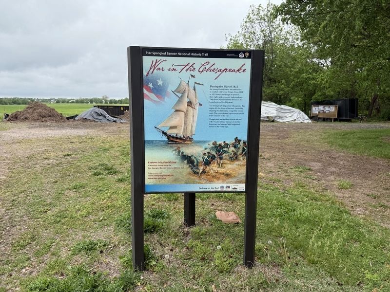 War in the Chesapeake Marker. Click for full size. War in the Chesapeake Marker image. Click for full size.
