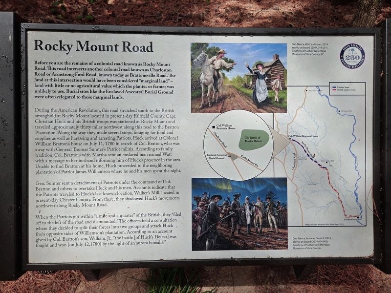 Rocky Mount Road Marker. Click for full size. Rocky Mount Road Marker image. Click for full size.