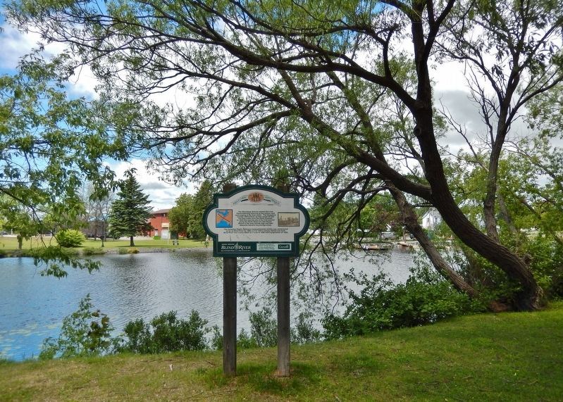 Blind River Marker. Click for full size. Blind River Marker image. Click for full size.
