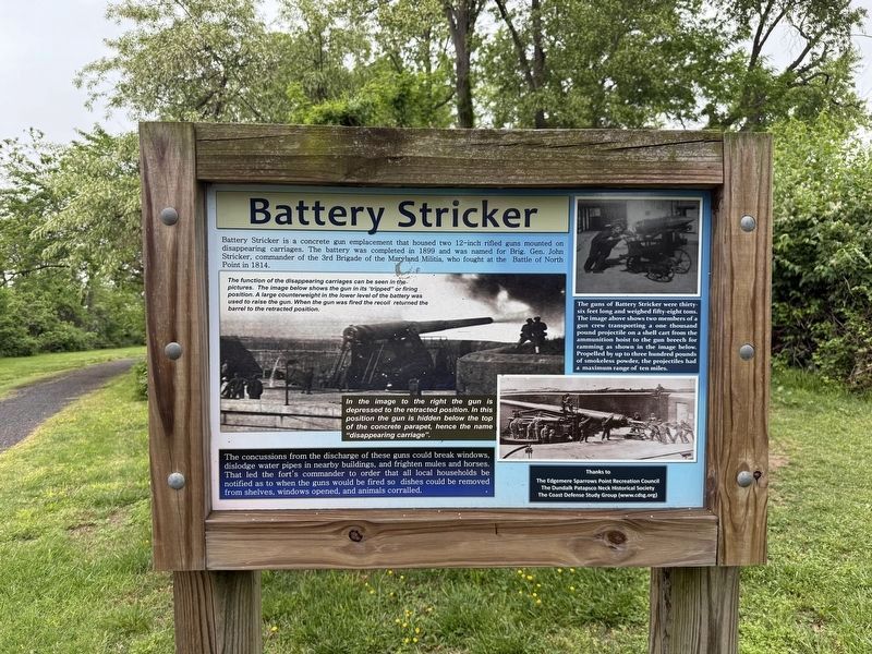 Battery Stricker Marker. Click for full size. Battery Stricker Marker image. Click for full size.