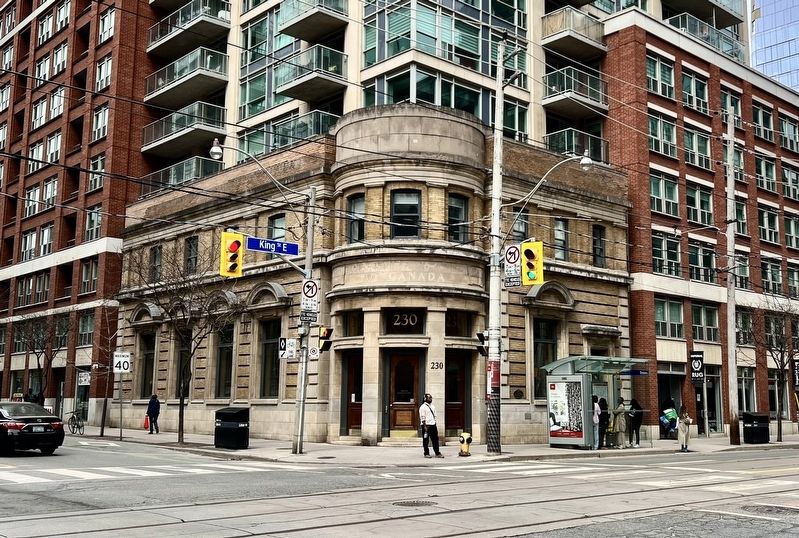 Former Imperial Bank of Canada branch, 2025. Click for full size. Former Imperial Bank of Canada branch, 2025 image. Click for full size.