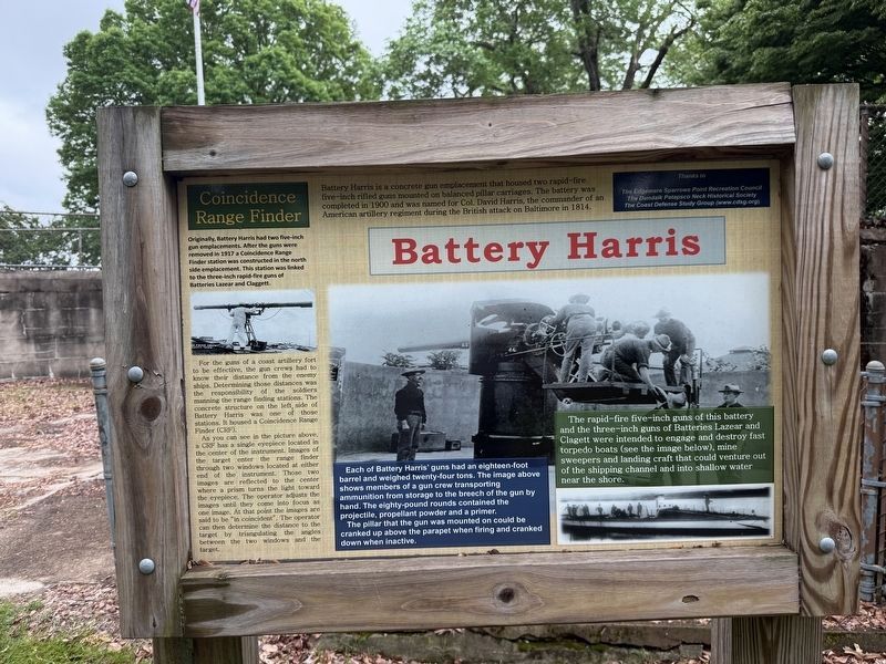 Battery Harris Marker image. Click for full size.