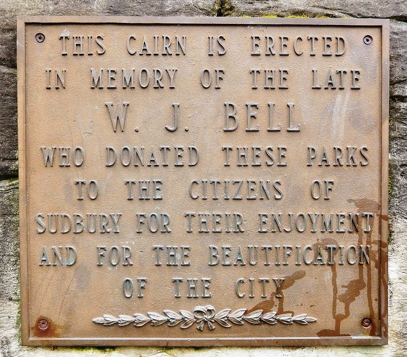 W. J. Bell Marker image. Click for full size.