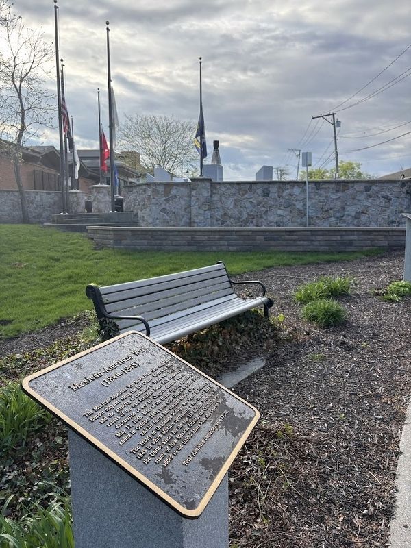 Mexican-American War Marker. Click for full size. Mexican-American War Marker image. Click for full size.
