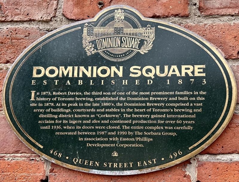 Dominion Square Marker image. Click for full size.