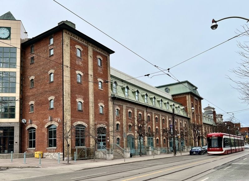 Former Dominion Brewery, 2025 image. Click for full size.
