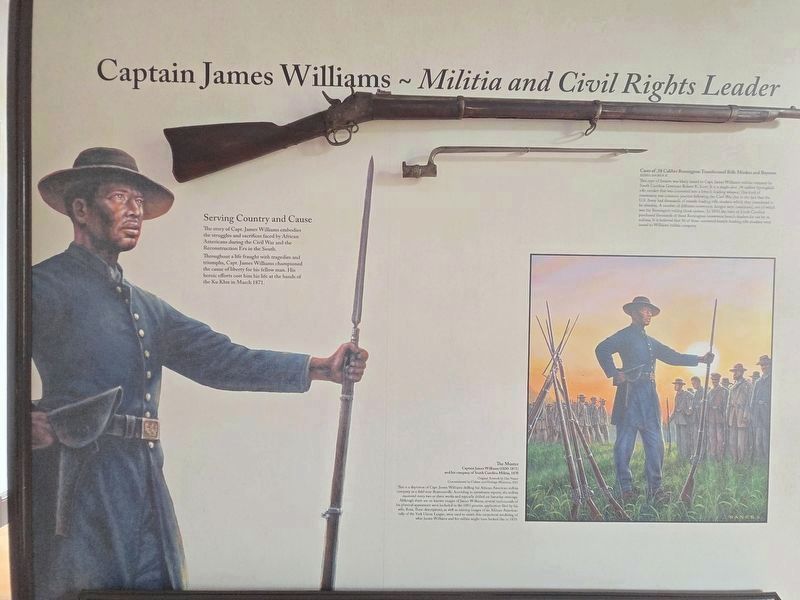 Jim Williams as part of the display in the Brick House about his lynching. Click for full size. Jim Williams as part of the display in the Brick House about his lynching image. Click for full size.