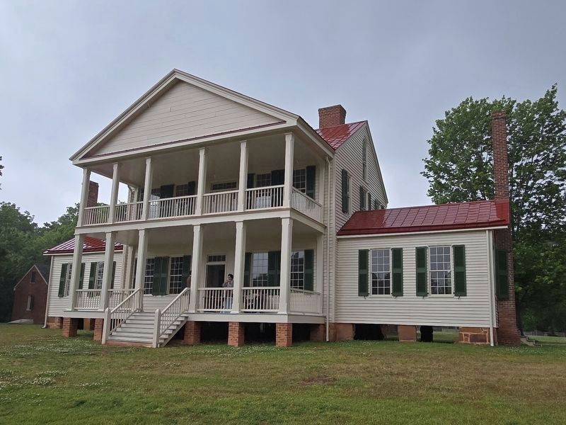 Front side of The Homestead. Marker is currently not displayed. Click for full size. Front side of The Homestead. Marker is currently not displayed image. Click for full size.