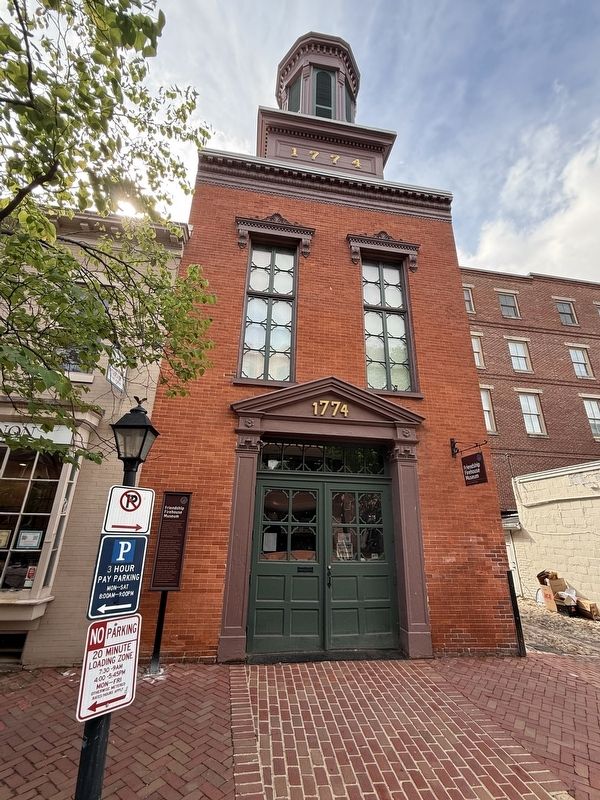 Friendship Firehouse Museum. Click for full size. Friendship Firehouse Museum image. Click for full size.