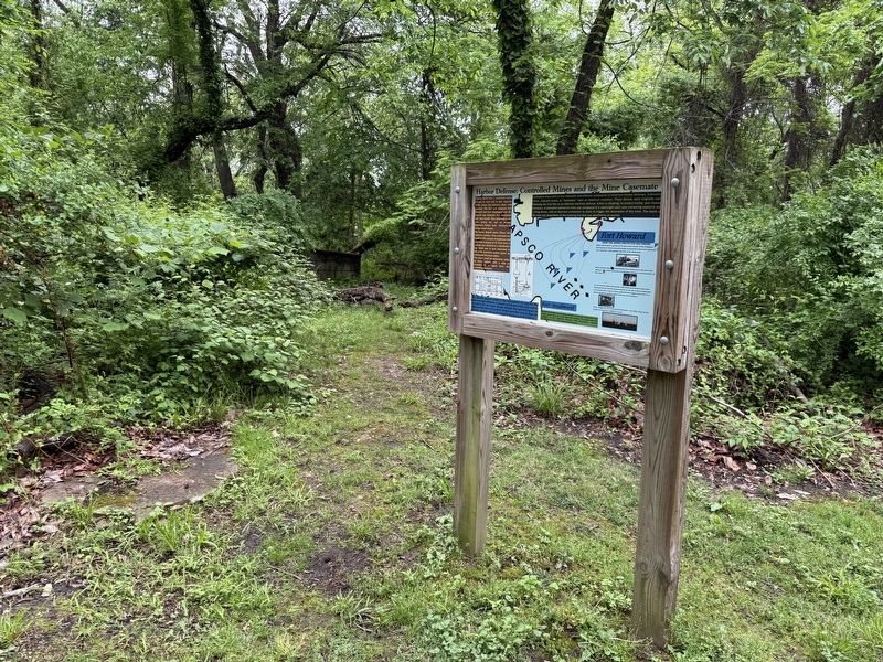 Harbor Defense: Controlled Mines and the Mine Casemate Marker. Click for full size. Harbor Defense: Controlled Mines and the Mine Casemate Marker image. Click for full size.