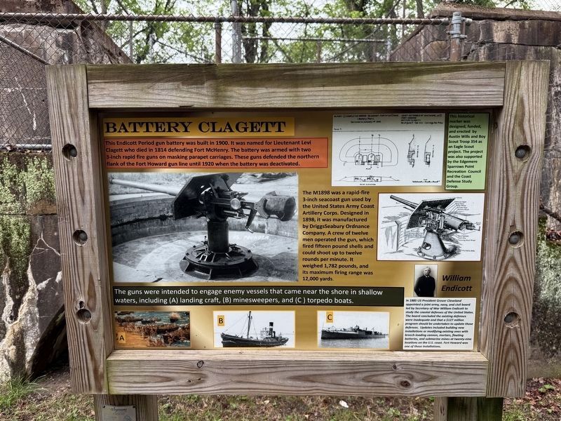 Battery Clagett Marker image. Click for full size.