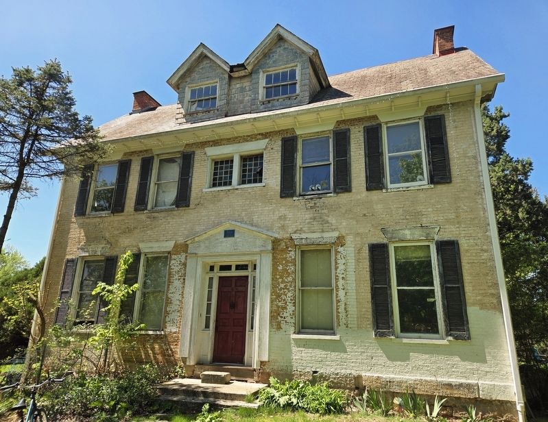 James Shaw House and Marker image. Click for full size.
