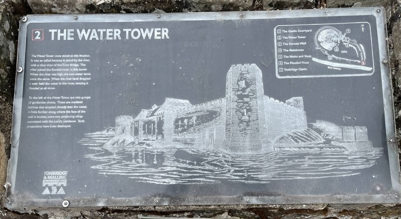 The Water Tower Marker. Click for full size. The Water Tower Marker image. Click for full size.