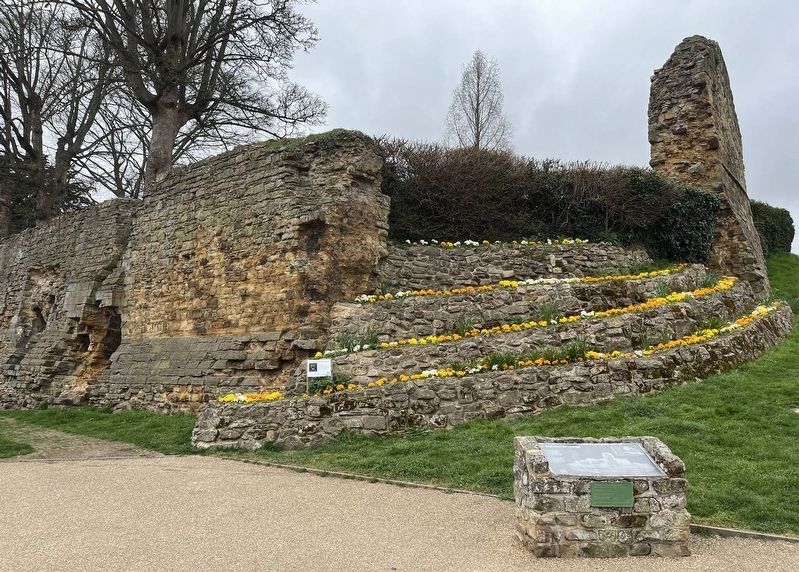 Tonbridge Castle and the Water Tower Marker. Click for full size. Tonbridge Castle and the Water Tower Marker image. Click for full size.