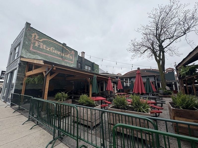 FitzGerald's Nightclub and its patio. Click for full size. FitzGerald's Nightclub and its patio image. Click for full size.
