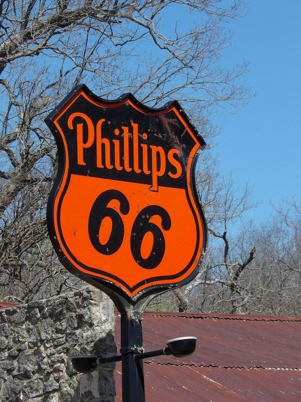 Spencer Station's restored Phillips 66 sign. Click for full size. Spencer Station's restored Phillips 66 sign image. Click for full size.