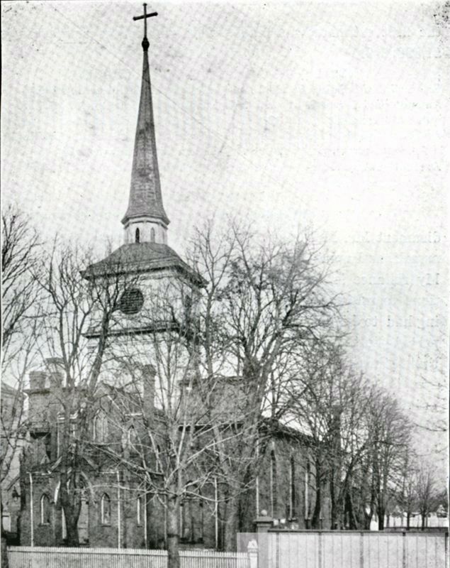 Old St. Paul’s Church (built 1824), circa 1880s. Click for full size. Old St. Paul’s Church (built 1824), circa 1880s image. Click for full size.