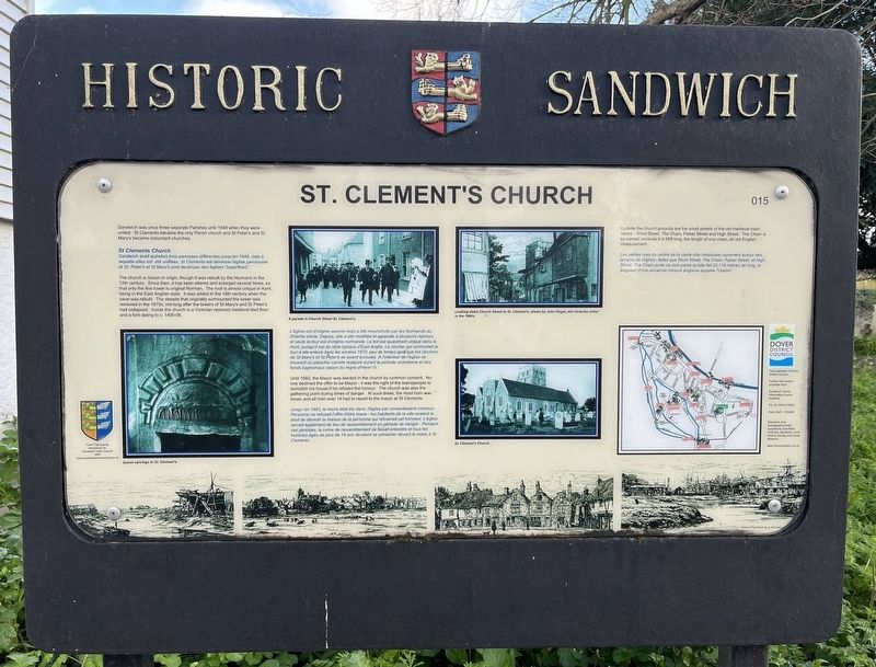Historic Sandwich Marker. Click for full size. Historic Sandwich Marker image. Click for full size.