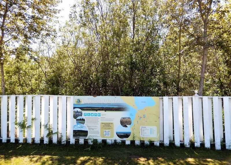 Welcome to Echo Bay Marker. Click for full size. Welcome to Echo Bay Marker image. Click for full size.