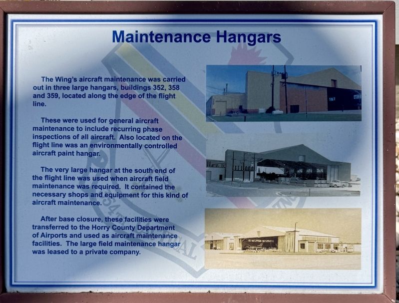 Maintenance Hangers Marker. Click for full size. Maintenance Hangers Marker image. Click for full size.
