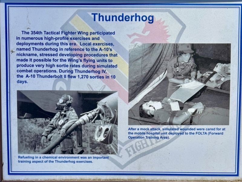 Thunderhog Marker. Click for full size. Thunderhog Marker image. Click for full size.
