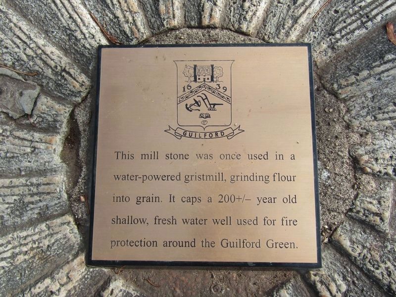 Mill Stone Marker. Click for full size. Mill Stone Marker image. Click for full size.