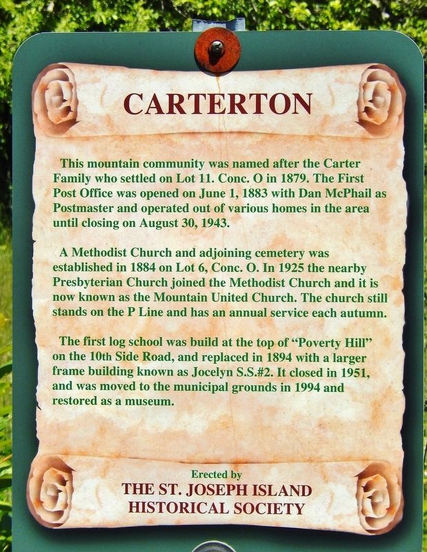 Carterton Marker image. Click for full size.