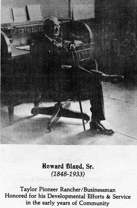 Howard Bland, Sr. image. Click for full size.