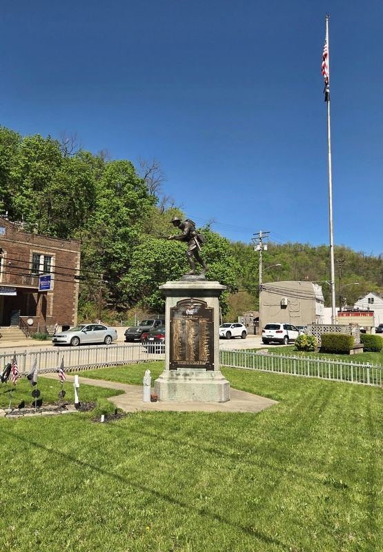 Millvale Great War Memorial. Click for full size. Millvale Great War Memorial image. Click for full size.