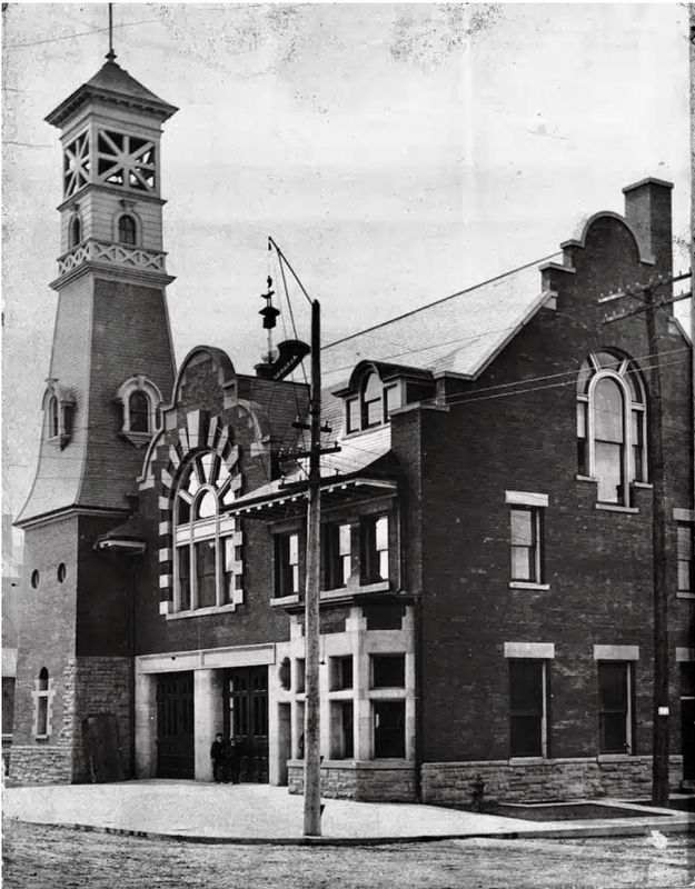 former Firehall No. 4, 1905 image. Click for full size.