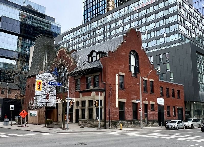 Former Firehall No. 4 (currently the Alumnae Theatre Company), 2025 image. Click for full size.