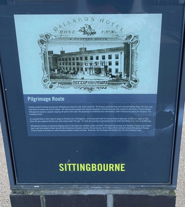 Pilgrimage Route Marker image. Click for full size.