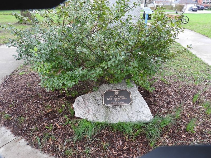 City Of Thorold War Memorial 1921 Marker image. Click for full size.