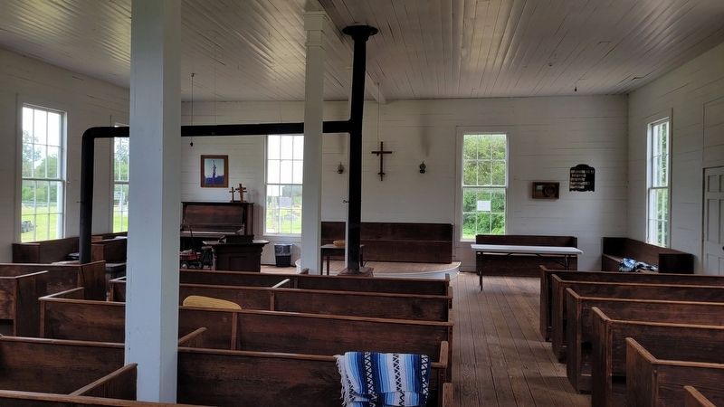 The inside view of the Harmony Church. Click for full size. The inside view of the Harmony Church image. Click for full size.