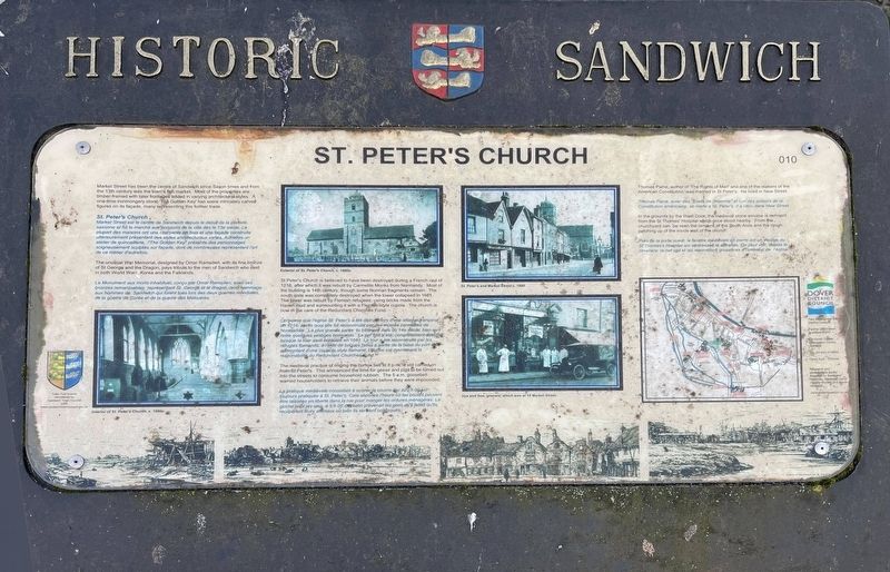 Historic Sandwich Marker. Click for full size. Historic Sandwich Marker image. Click for full size.