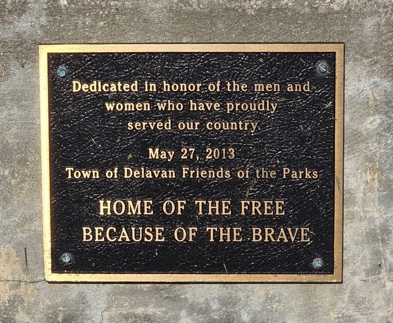 Home of the Free Because of the Brave Marker. Click for full size. Home of the Free Because of the Brave Marker image. Click for full size.