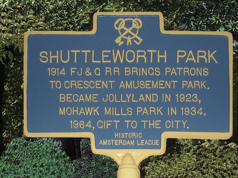 Shuttleworth Park Marker - Side 2 image. Click for full size.