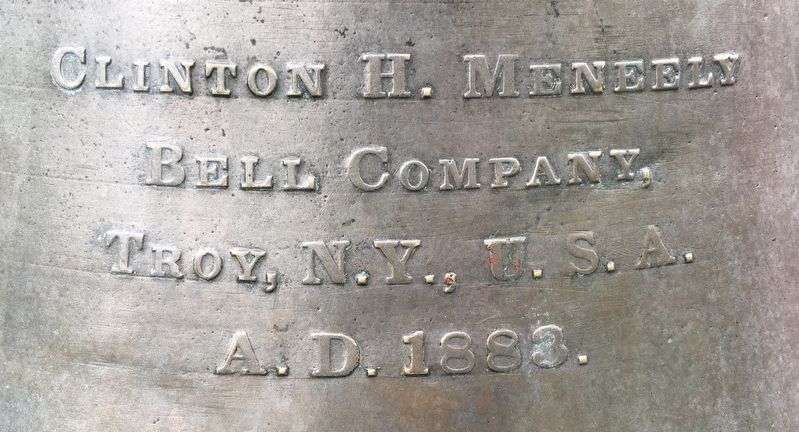 United Methodist Church Bell Foundry Mark. Click for full size. United Methodist Church Bell Foundry Mark image. Click for full size.