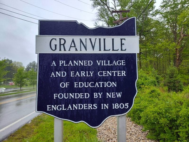 Granville Marker. Click for full size. Granville Marker image. Click for full size.