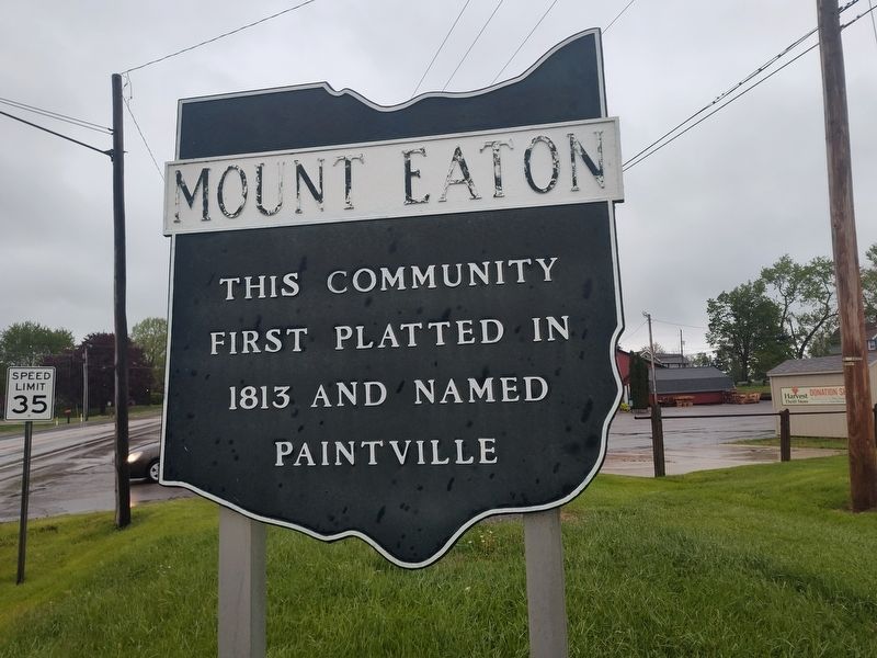 Mount Eaton Marker. Click for full size. Mount Eaton Marker image. Click for full size.