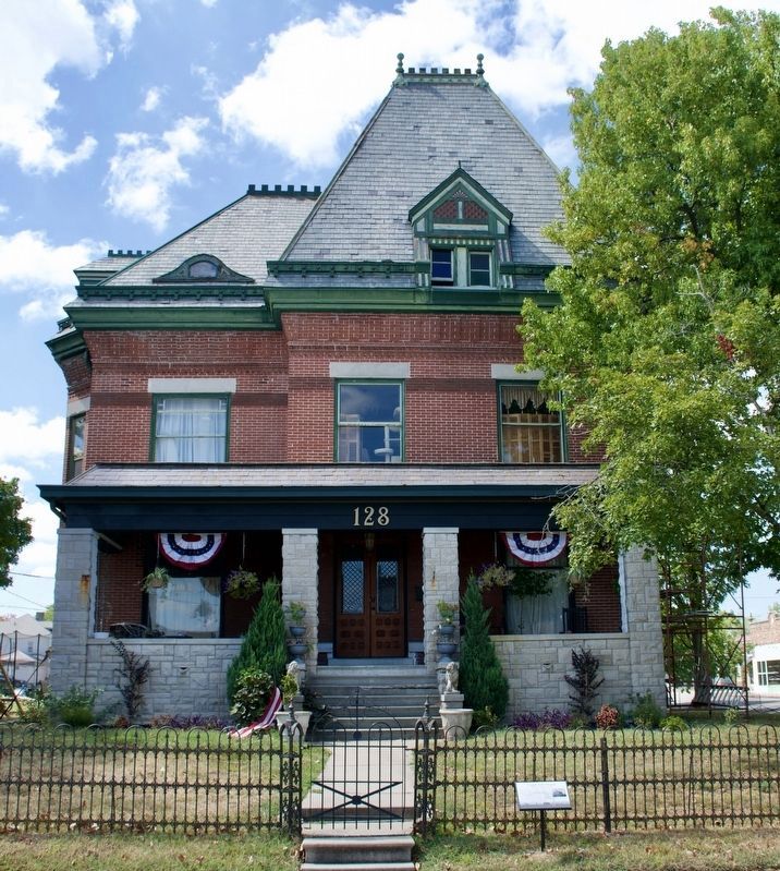 Joseph Aylor House Marker. Click for full size. Joseph Aylor House Marker image. Click for full size.