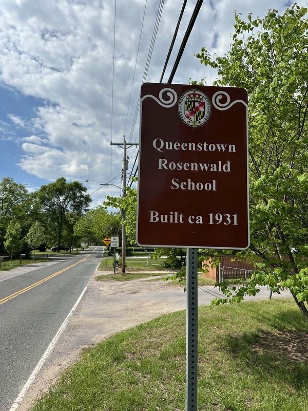 Anne Arundel County signage on the roadway. Click for full size. Anne Arundel County signage on the roadway image. Click for full size.