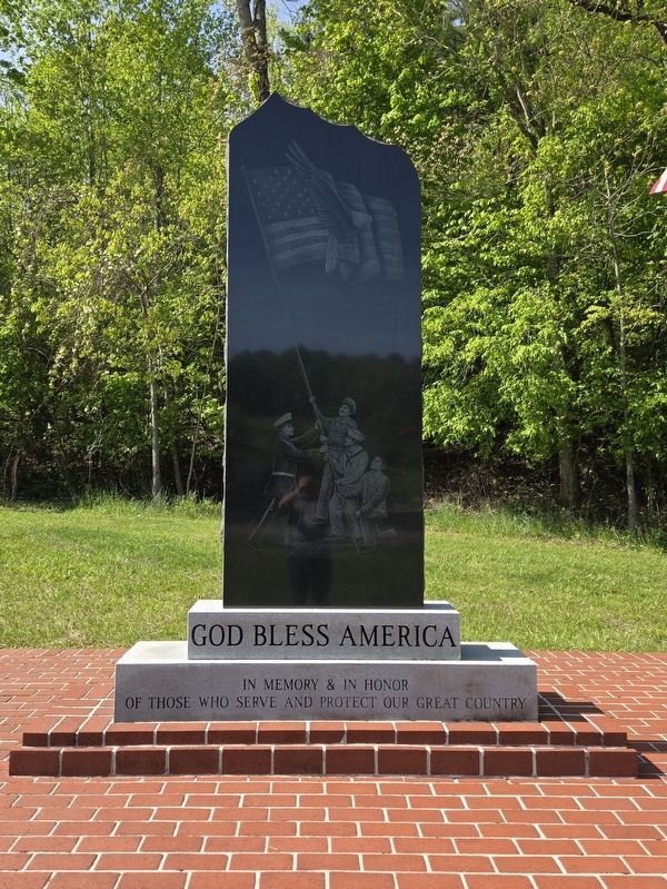 Floyd County Veterans Memorial Marker, Side One. Click for full size. Floyd County Veterans Memorial Marker, Side One image. Click for full size.