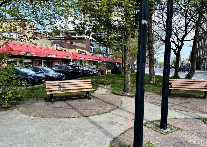 Historic James Street North Marker image. Click for full size.