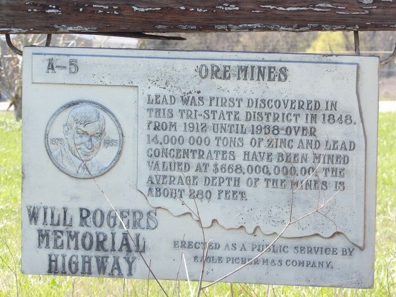 Ore Mines Marker image. Click for full size.