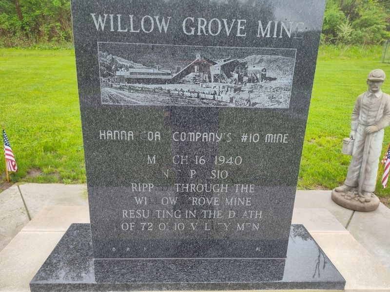 Willow Grove Mine Marker image. Click for full size.