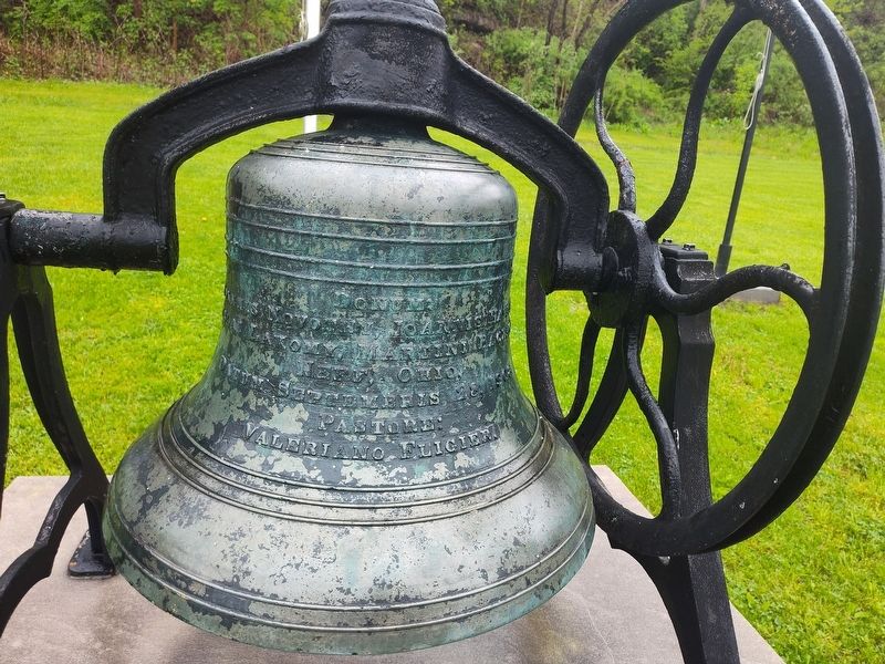 Sacred Heart Catholic Church Bell image. Click for full size.