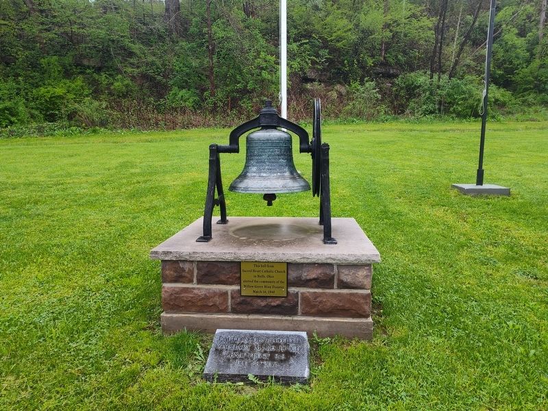 Sacred Heart Catholic Church Bell Marker image. Click for full size.